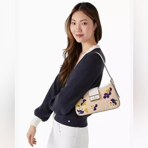 NWT Kate Spade Reegan Pansy Shoulder Bag